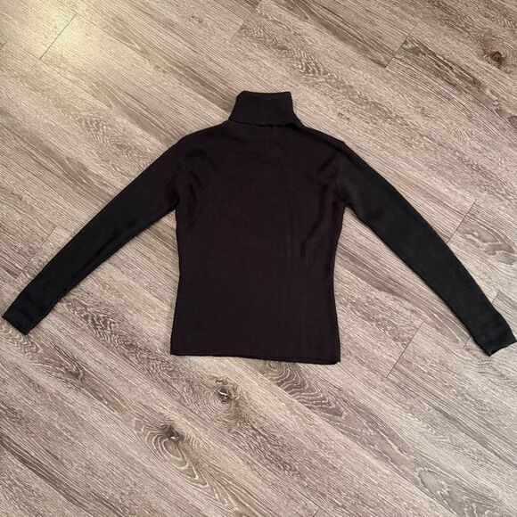 J. Crew Vintage Merino Wool Ribbed Turtleneck - Picture 9 of 9